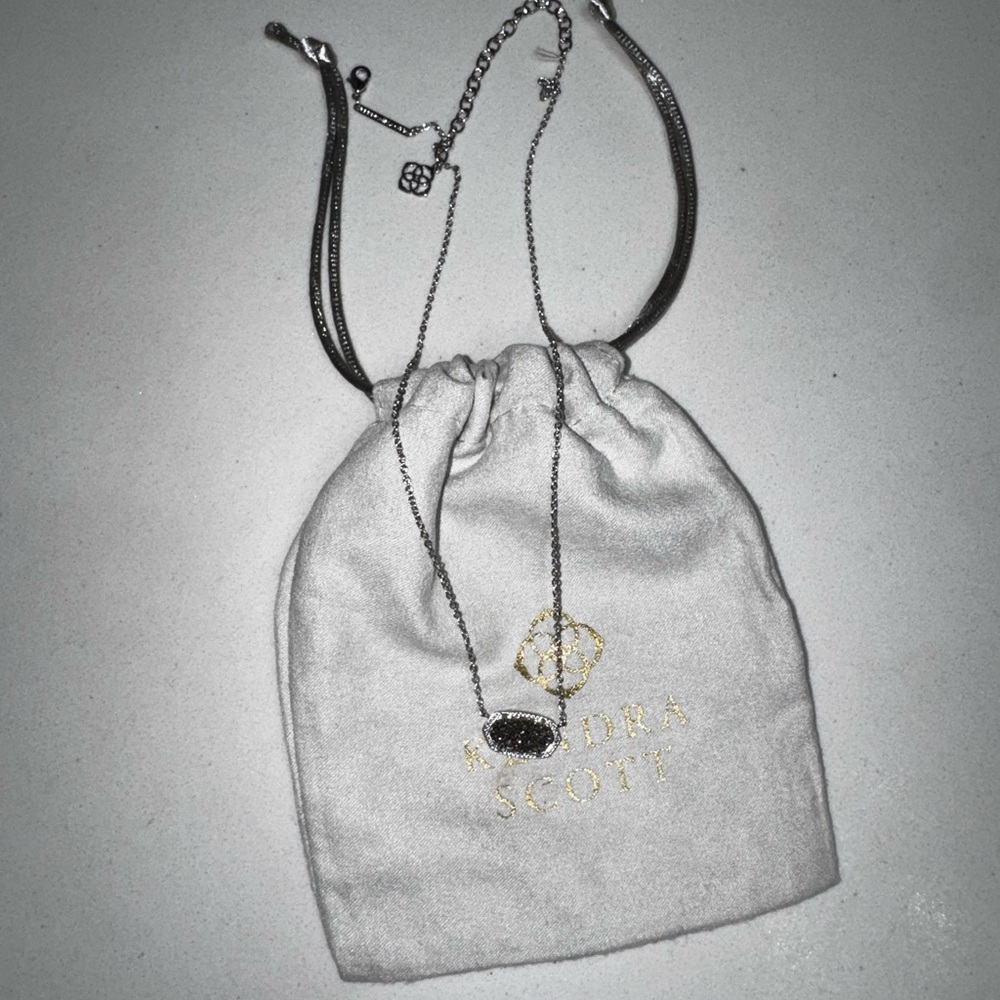 Kendra Scott Elisa Platinum Drusy